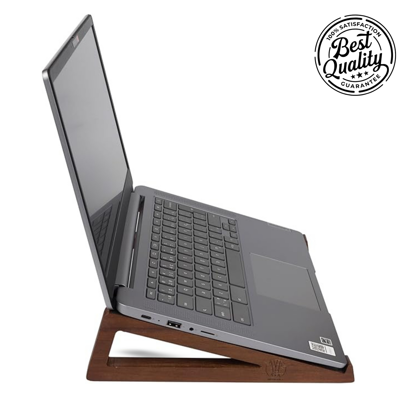 Portable Handcrafted Wooden Laptop Stand