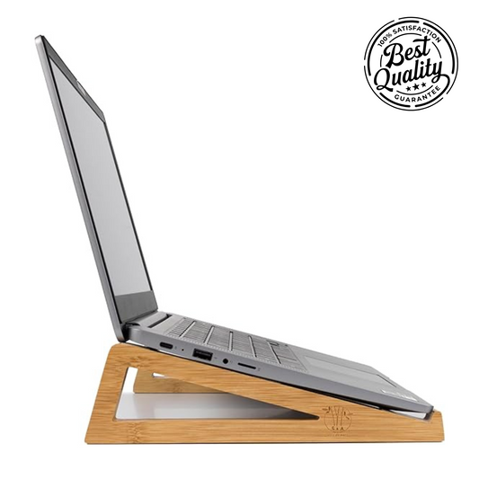 Portable Handcrafted Wooden Laptop Stand